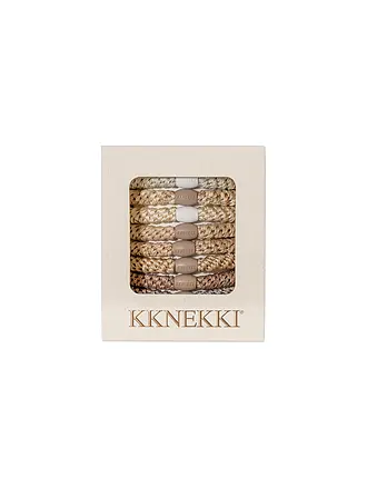 KKNEKKI | Haargummi 8er Pkg. EARTH EDITION | beige